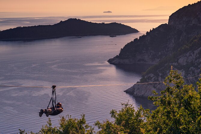 900-Meter Ziplining in Dubrovnik - The 900-meter Superman flight