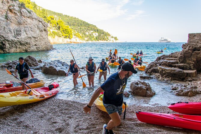 Afternoon Dubrovnik Guided Kayaking Tour - Betina Cave and the 30-minute beach stop