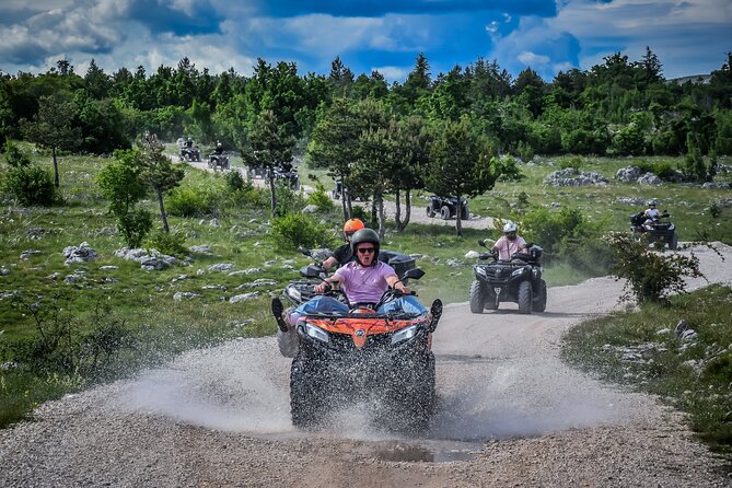 ATV Dinara Mountain tour with picnic - The first two hours on Dinara Mountain