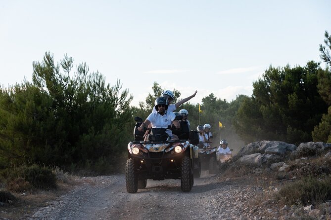 ATV Dubrovnik Safari Tour - Taking the rough turn off-road