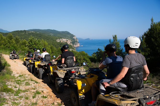 Atv-Quad Safari Kojan Koral with Transport from Dubrovnik - Rocky reserve trails and coastal views