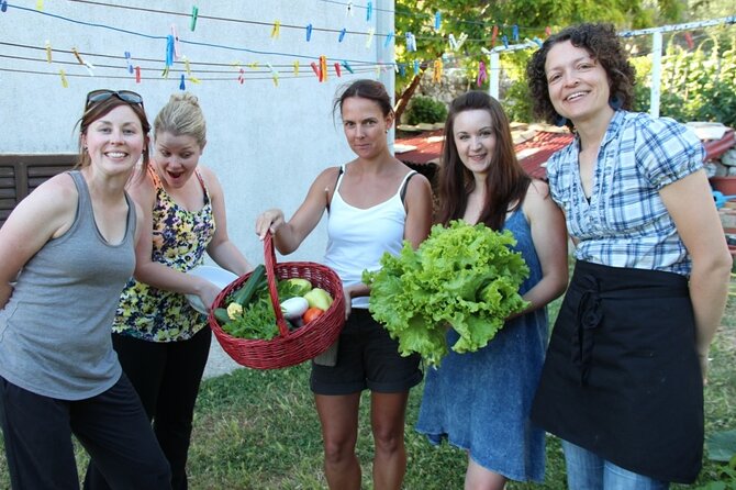 Authentic Garden to Table Cooking Class in Dubrovnik Countryside - Preparing a Croatian lunch from seasonal ingredients