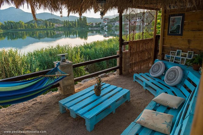Bacina Lakes Stand-Up Paddle Board Tour - Getting started on Sladinac Lake at 10:00