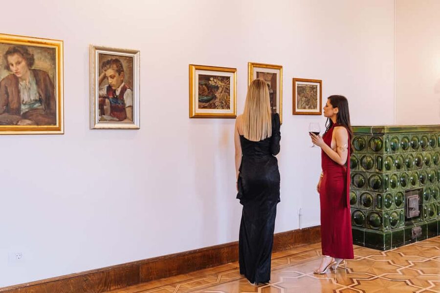 Banac Gallery Entrance with Coffee and Fresh Juice - The view toward Cavtat and Dubrovnik