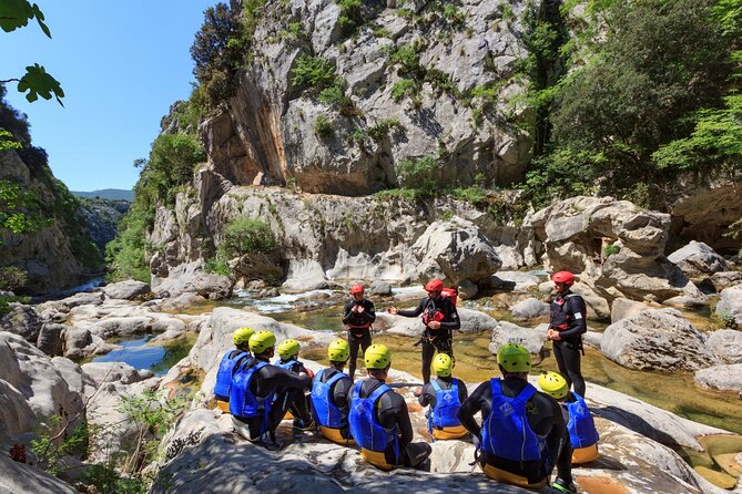 Basic Canyoning on Cetina River from Split or Zadvarje - Swimming, scrambling, and sliding through the canyon