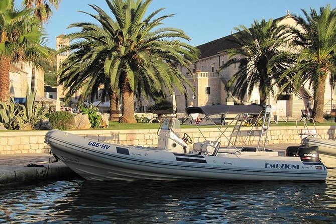 Blue and Green Cave Speedboat Excursion from Hvar Town - Budikovac’s turquoise lagoon