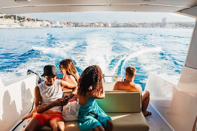 Blue Cave and Hvar 5 Islands full-day Speedboat Tour from Split - The ride from Split to Biševo