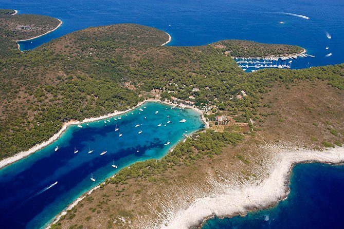 Blue Cave and Pakleni Islands group Tour from Hvar - Stiniva Cove and the short swim ashore