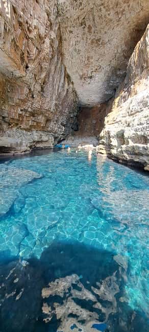 Blue Cave-Green caves-Lopud Sandy beach - tour with drink - Why the Koločep caves are the main event