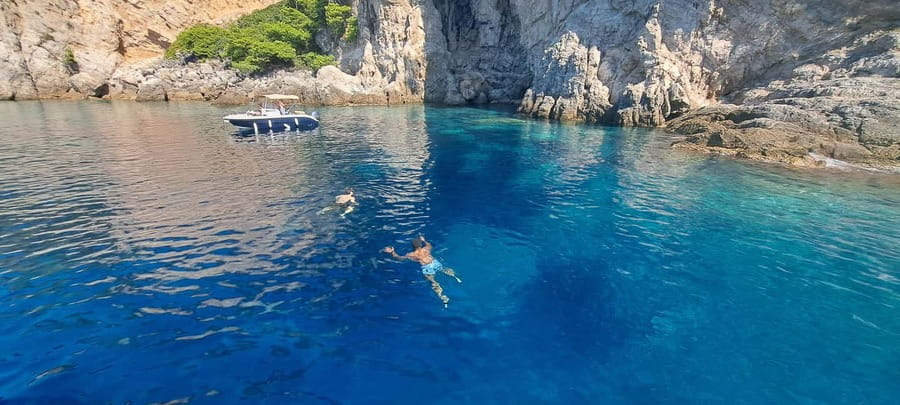 Blue Cave-Green caves-Lopud Sandy beach - tour with drink - What the $74 price includes