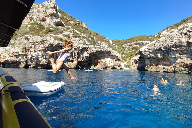 Blue cave & Hvar, 5 islands speed boat tour with unique boats from Split - The early crossing to Biševo and the Blue Cave