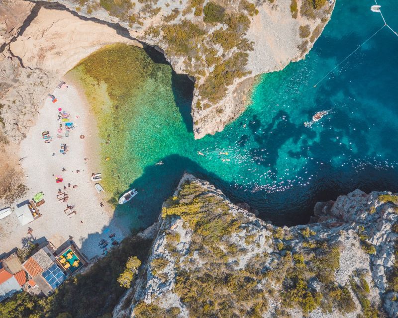 Blue Cave, Mamma Mia and 5 top destinations: From Trogir - Mamma Mia locations between the major stops