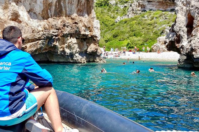 Blue cave, Mamma Mia and Hvar, 5 islands speedboat tour - Budikovac’s blue lagoon and snorkeling time
