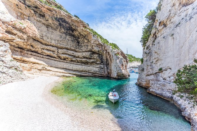 Blue Cave & Pakleni islands Private Tour - The Green Cave is the active stop