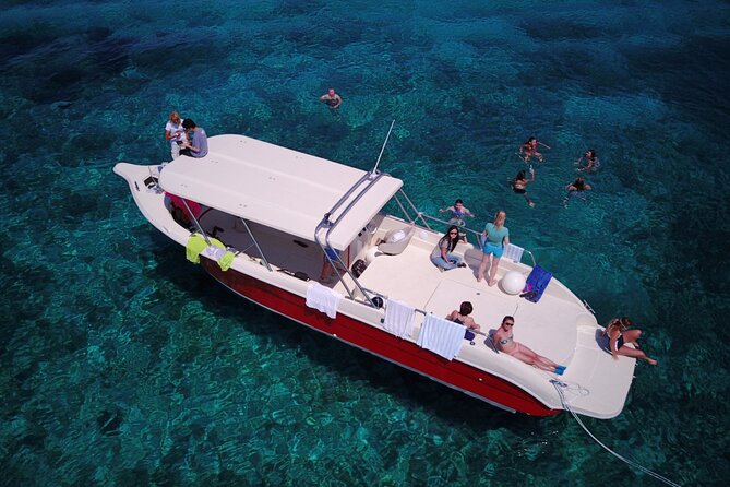 Blue Cave & Vis Island speedboat tour from Hvar - Stiniva Cove, cliffs, and a swim from the boat