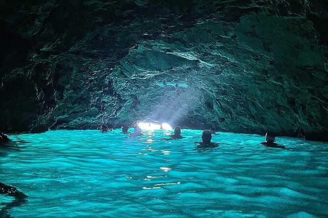 Blue & Green Cave,Sunj beach Small Group Tour with Speedboat - Sunj Beach is a smart second half