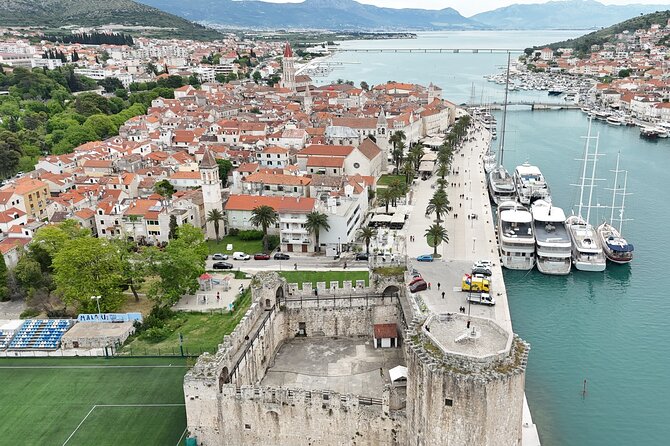 Blue Lagoon Tour from Split with Bottled Water and Wine Included - Trogir: one hour among medieval stone streets