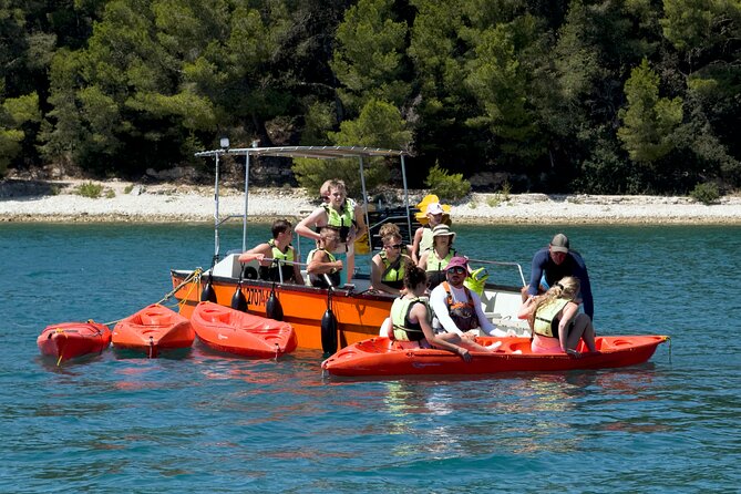 BOAT & KAYAK! Sea Adventure - Snorkeling & Cliff Jumps - Cliff jumping from about 4 to 9 meters