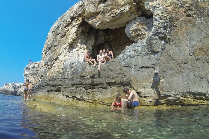 Boat tour swimming snorkeling south Istria Kamenjak Premantura - Reaching Cape Kamenjak and Porer lighthouse