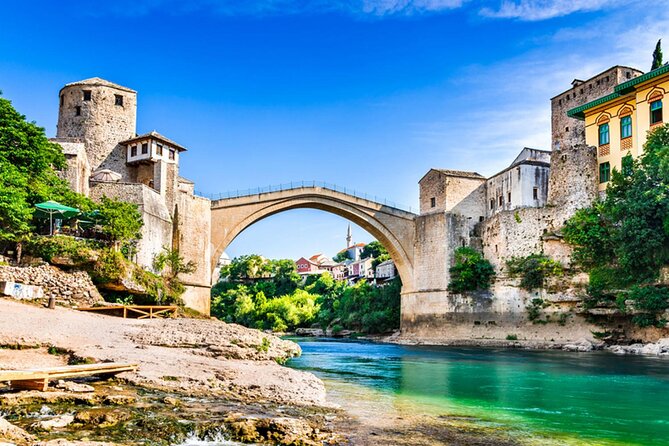 Bosnia Day Trip: Mostar and Kravice Waterfalls by Luxury Minibus - Lunch, Turkish coffee, and free time in Mostar