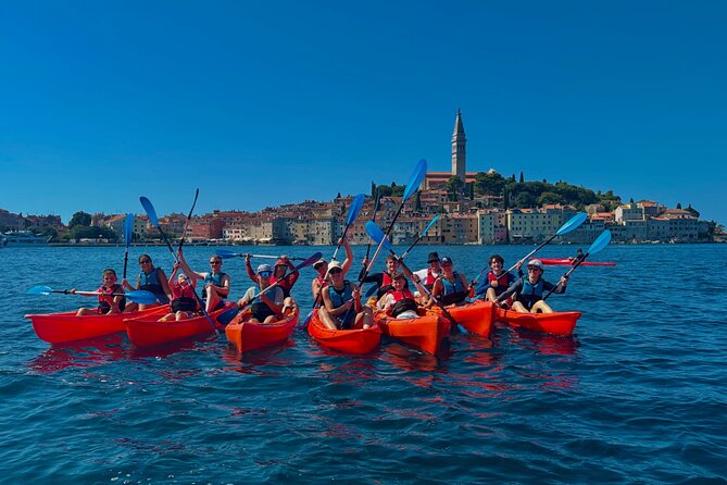 BUBA-Kayak Tours Rovinj FREE-drinks,pictures,snorkeling equipment - The island walk and Rovinj views