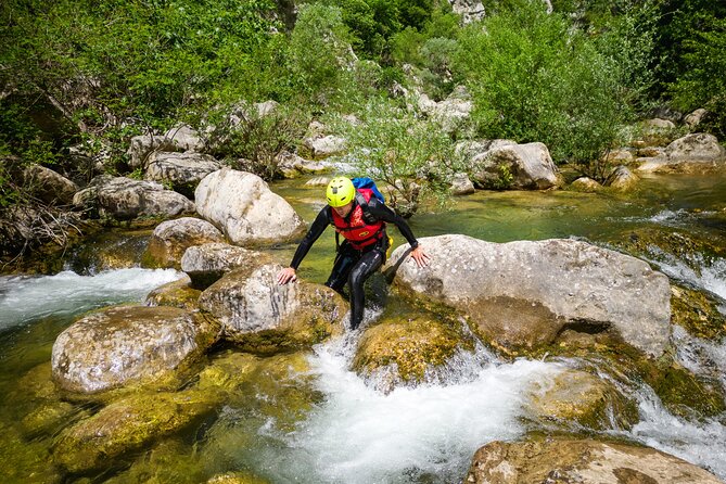Canyoning on Cetina River from Split or Šestanovac - Swimming, slides, jumps, and rock walls