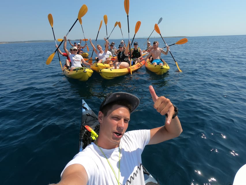 Cape Kamenjak: Kayak Tour with Cave Experience - Weather, cancellations, and what to carry