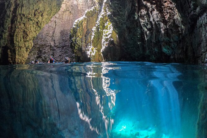 Cave exploring by kayak - Snorkeling, cliff views, and time in the water