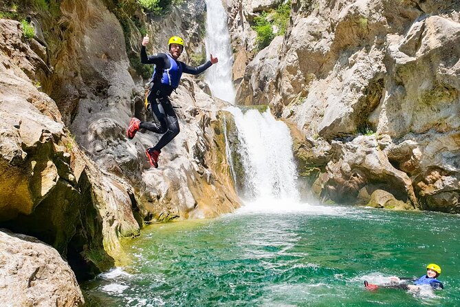Cetina River Extreme Canyoning Adventure from Split or Zadvarje - Velika Gubavica, the Main Adrenaline Stop