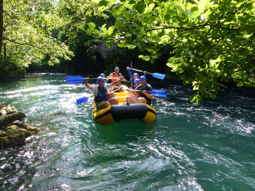 Cetina River: Rafting and Cliff Jumping Tour - The cave section and its rougher moments