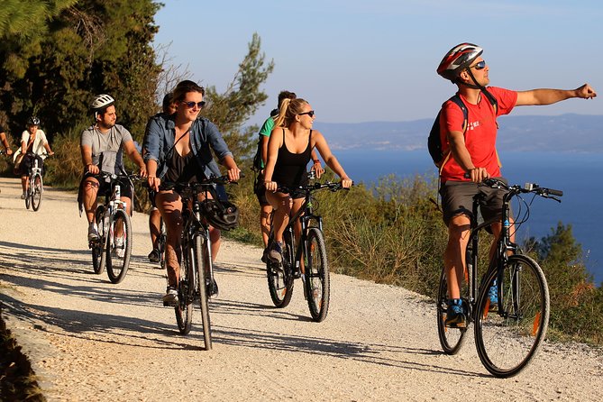 City Bike Tour of Split - Marjan Park brings the hard work and best views