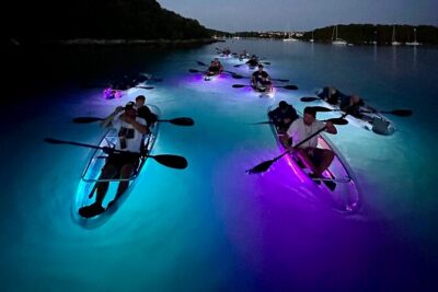 Clear Kayak Glow Night Tour