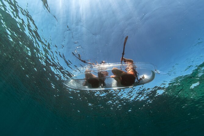 Clear Kayak Tour to Canyon, Island Cliffs & small Cave - The small sea cave near the end