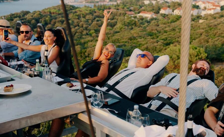 Dinner in the Sky Dubrovnik - Comfort, safety, and who should skip it