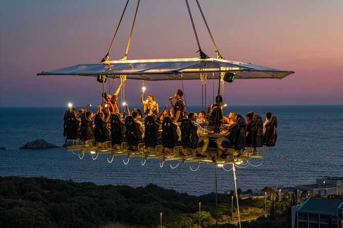 Dinner in the Sky Dubrovnik - Dine 50m above ground - Eating above the Adriatic at 50 meters