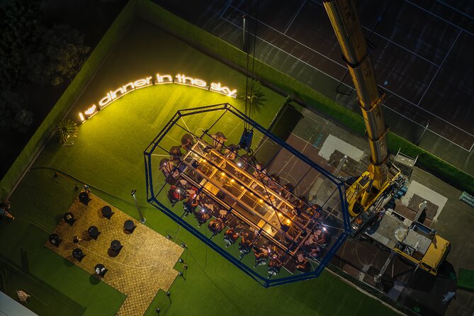 Dinner in the Sky Dubrovnik - Dine 50m above ground - Food, wine, and the cooking show