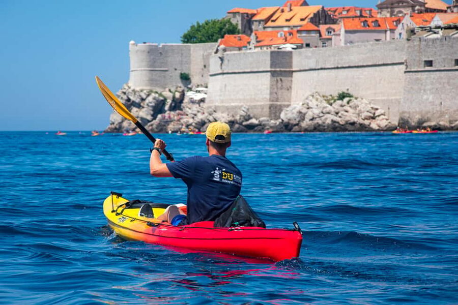 Dubrovnik: 2 or 3-Hour Morning Kayaking & Snorkeling Tour - Paddling under the Dubrovnik City Walls