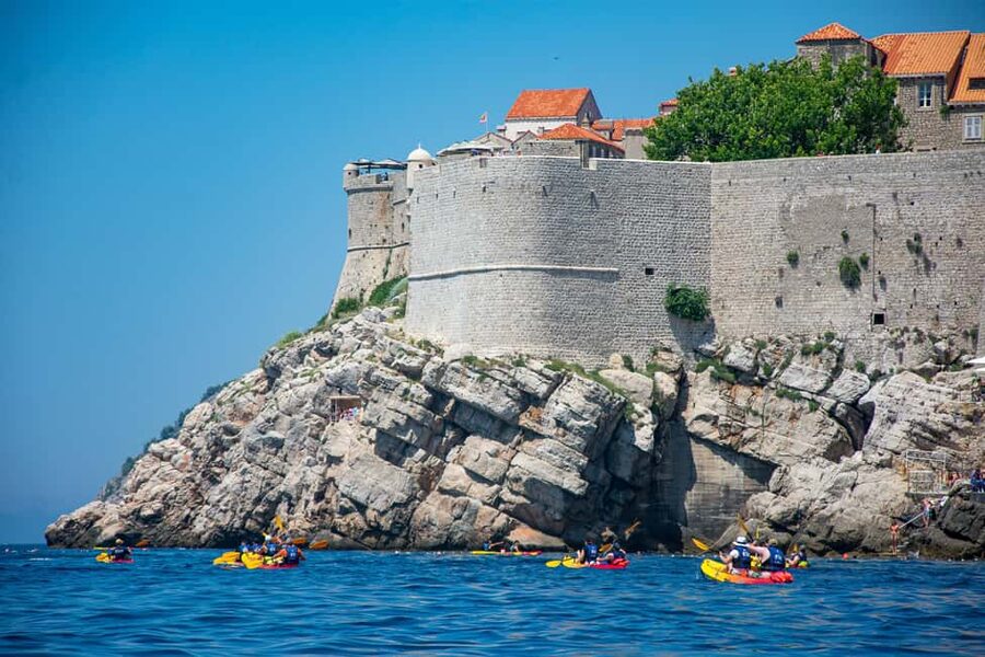 Dubrovnik: 2 or 3-Hour Morning Kayaking & Snorkeling Tour - Lokrum from the water