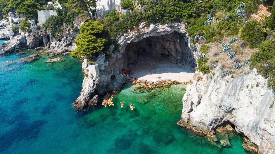 Dubrovnik: 2 or 3-Hour Morning Kayaking & Snorkeling Tour - Swimming and snorkeling at Betina Cave