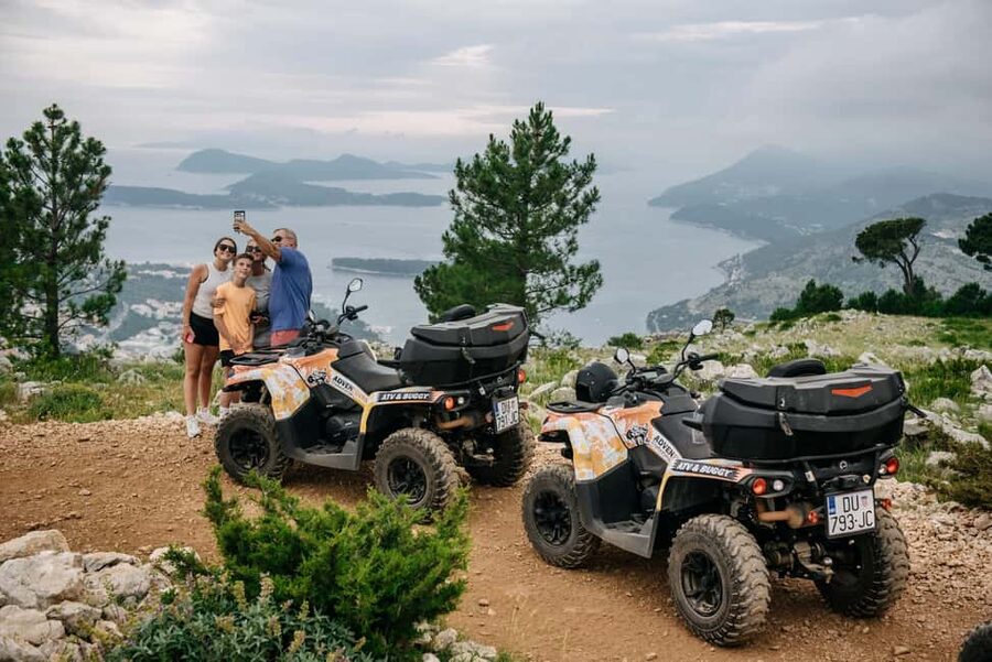 Dubrovnik: 3-hour ATV Safari Tour with Hotel Transfers - Srebreno: safety first, then the throttle