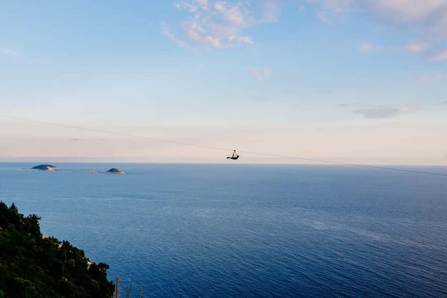 Dubrovnik: 900 Metre Superman Ziplining Adventure - Weather can change the plan