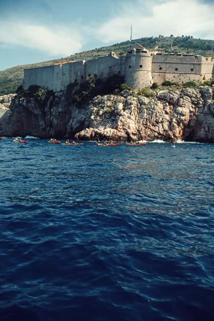 Dubrovnik: Afternoon Kayaking and Snorkeling Tour - The route from Pile Gate to the city walls