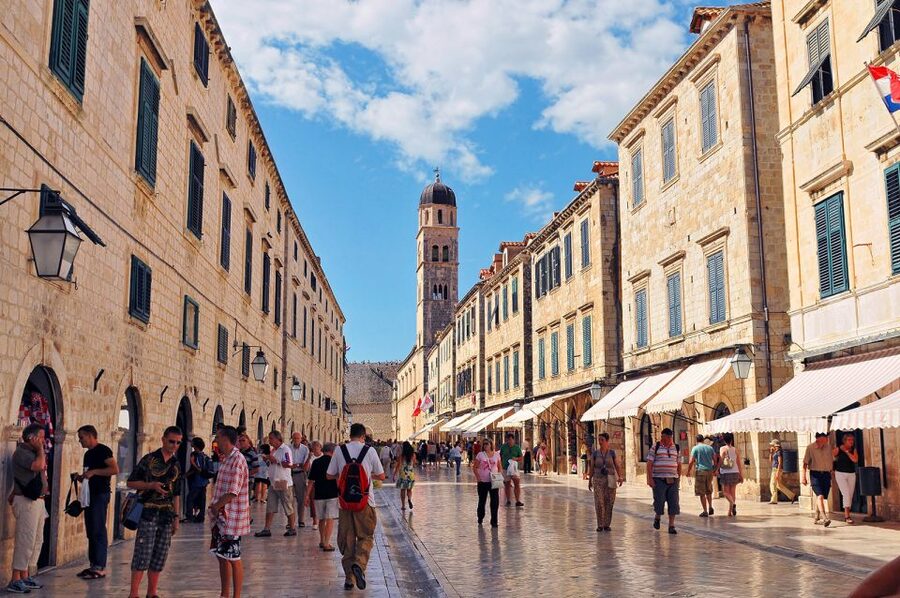Dubrovnik: Cable Car, Walking Tour and City Walls Combo - Inside the Old Town, stone lanes tell the story