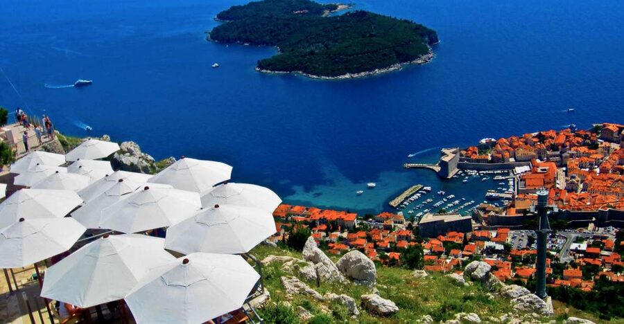 Dubrovnik: Cable Car, Walking Tour and City Walls Combo - The cable car gives you Dubrovnik in one glance