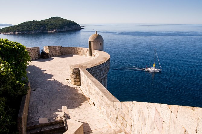 Dubrovnik City Walls Admission Ticket - Lovrijenac Fortress outside the western wall