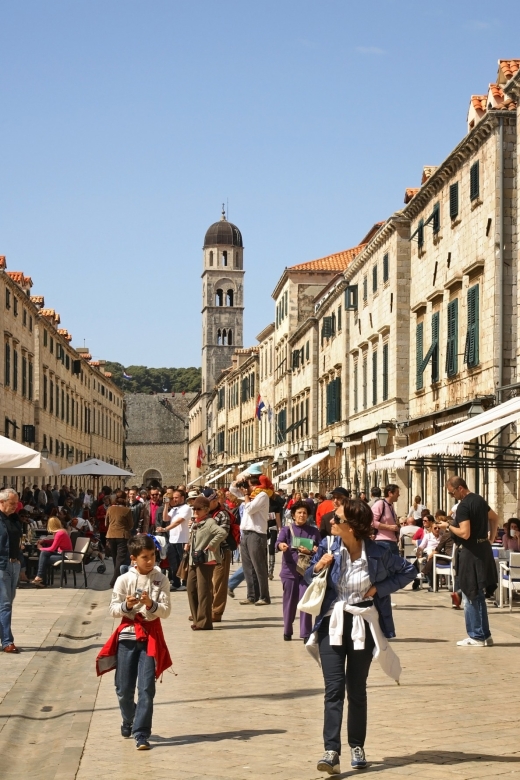 Dubrovnik Day Tour from Split or Trogir - Arriving through Pile Gate and onto Stradun