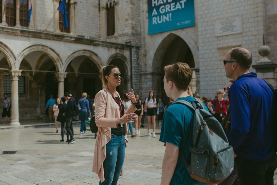 Dubrovnik: Early Bird Walking Tour - Stradun when it is nearly empty