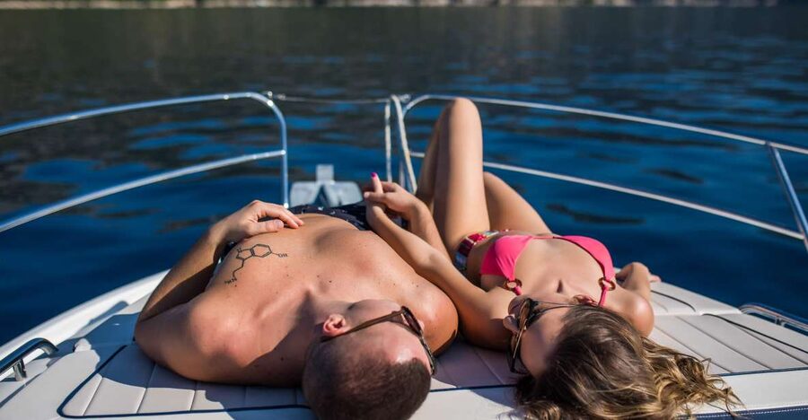 Dubrovnik: Elaphite Islands Private Speedboat Full-Day Tour - A short swim in a bay between Lopud and Šipan