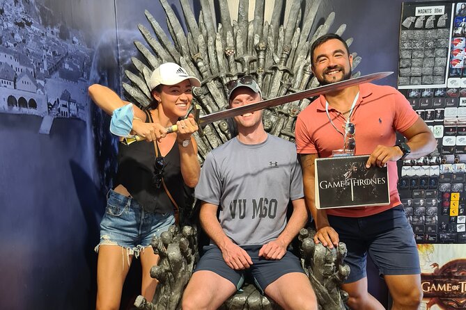 Dubrovnik Game Of Thrones Tour + Iron Throne Photo (Small Group) - Key points at a glance