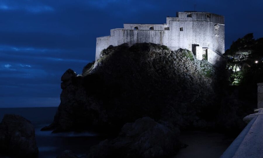 Dubrovnik: Ghosts and Mysteries Walking Tour - Gradac Park after sunset